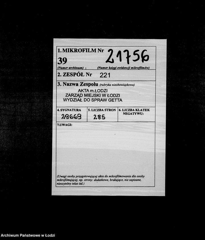 Obraz 2 z jednostki "Sonderkonto 12300. Belege 401-500"