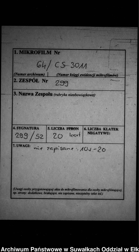 image.from.unit.number "Heiraths-Neben-Register des Preussischen Standes-Amtes Gr. Strengeln Kreis Angerburg"