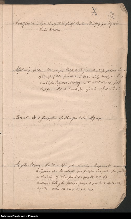 Obraz 15 z jednostki "Verzeichnis der Emigranten"