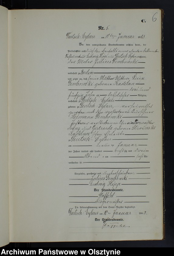 image.from.unit.number "Sterbe-Neben-Register Nr 1 - 111"