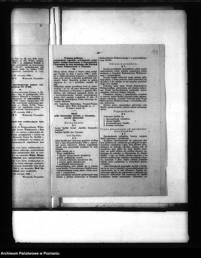 Obraz 17 z jednostki "Spółka drenarska w Czerlejnie powiat jarociński"