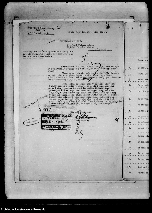 Obraz 6 z jednostki "/Stowarzyszenie Dom Społeczny w Środzie/"