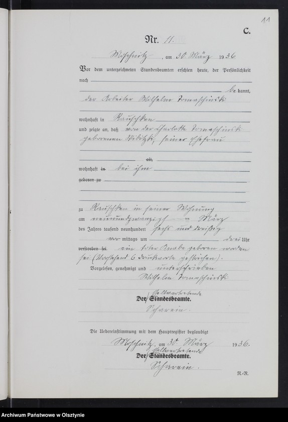 image.from.unit.number "Sterbe-Register /Neben-Register/ Nr 1 - 34"