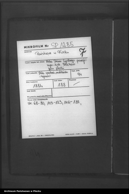 image.from.unit.number "Akta urodzeń, małżeństw i zgonów"