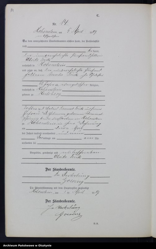 image.from.unit.number "Sterbe-Neben-Register Nr 1 - 43"