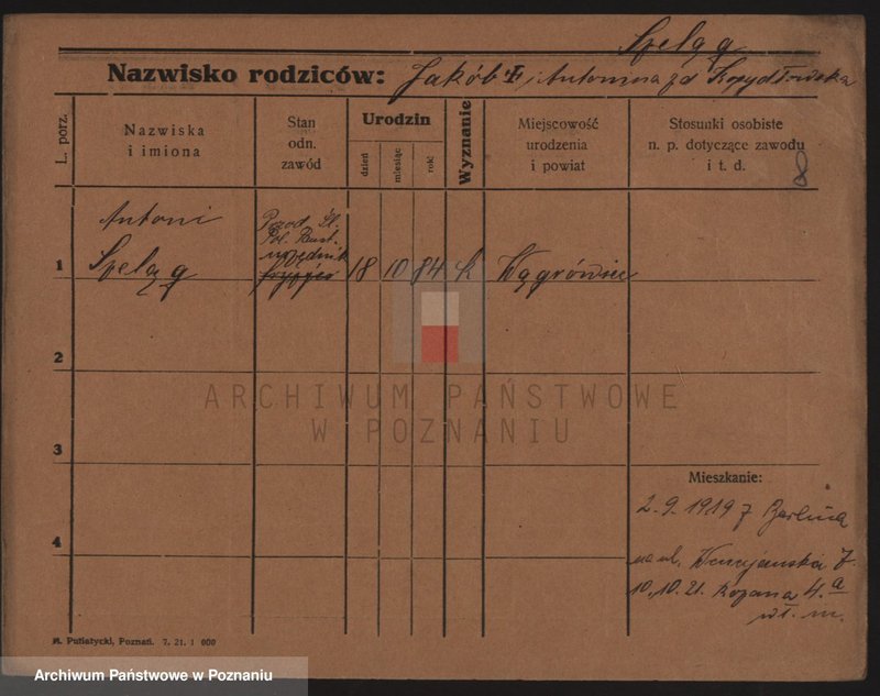 Obraz 19 z jednostki "Szeląg - Szemraj"