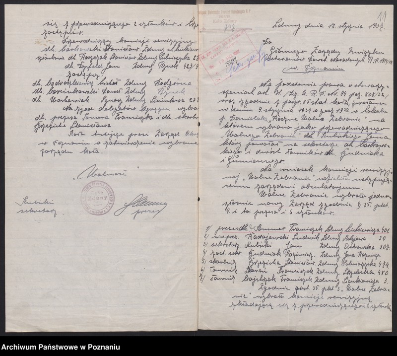 Obraz 15 z jednostki "Zduny, powiat Krotoszyn - akta koła."