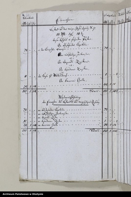 image.from.unit.number "Jahr Kirchen Rechnung der Kirche zu Herzogswalde über Einnahme und Ausgabe mit Inbegriff der Bau-Rechnung"