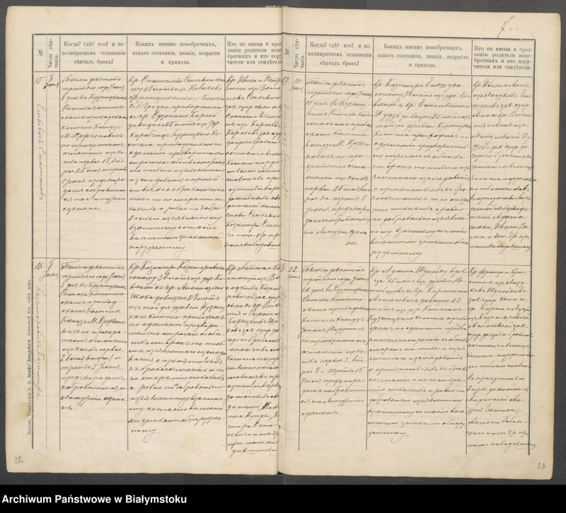 Obraz 10 z jednostki "[Akta małżeństw od nr 24/1902 do nr 15/1912]"