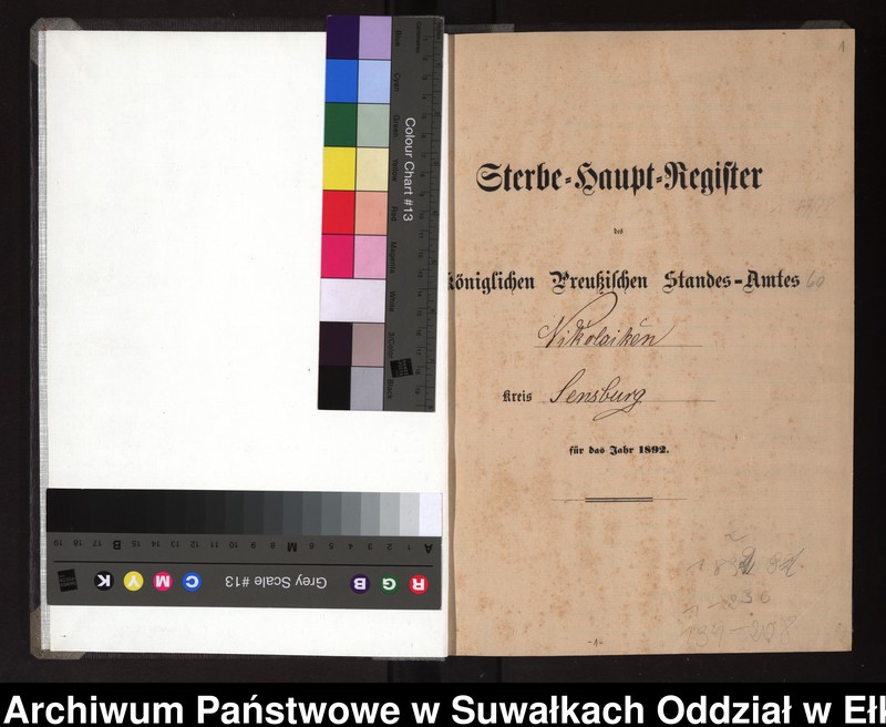 image.from.unit.number "Sterbe-Haupt-Register des Königlichen Preussischen Standes-Amtes Nikolaiken Kreis Sensburg"