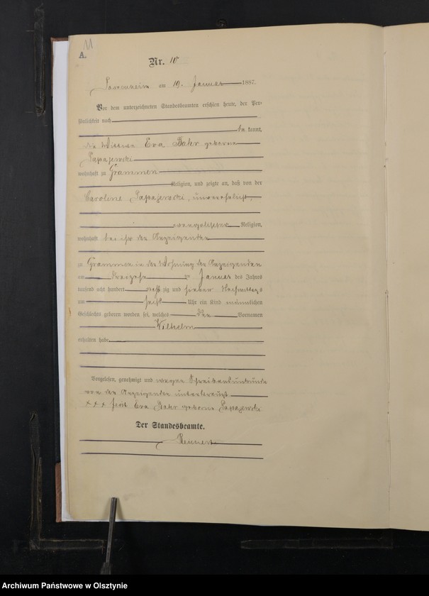 image.from.unit.number "Geburts-Haupt-Register Nr 1 - 303"