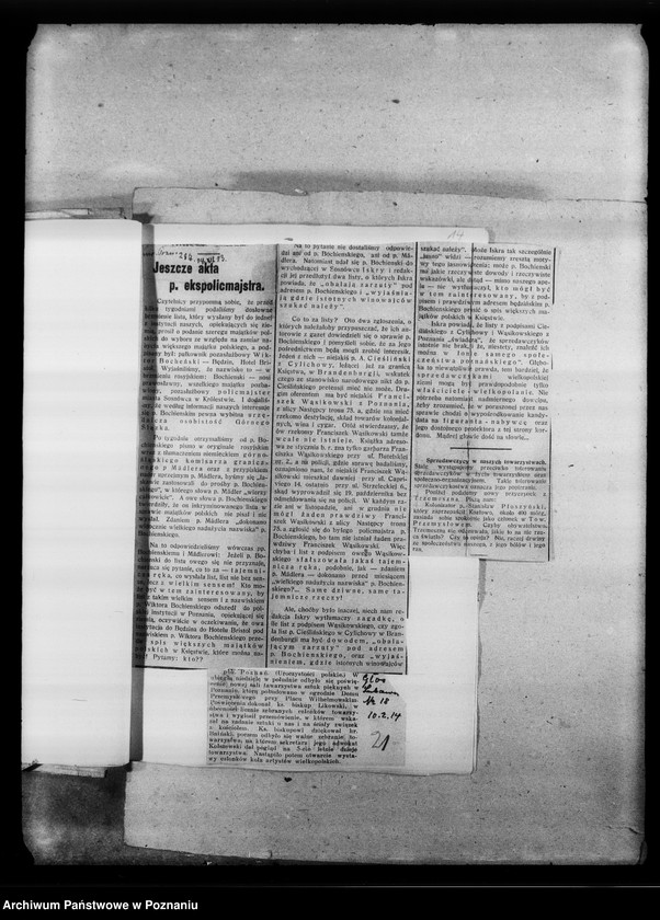 image.from.unit.number "Wycinki prasowe dotyczące Polski o różnej treści"