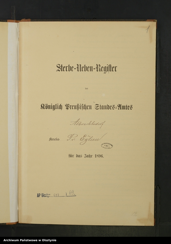 image.from.unit.number "Sterbe-Neben-Register Nr 1 - 23"