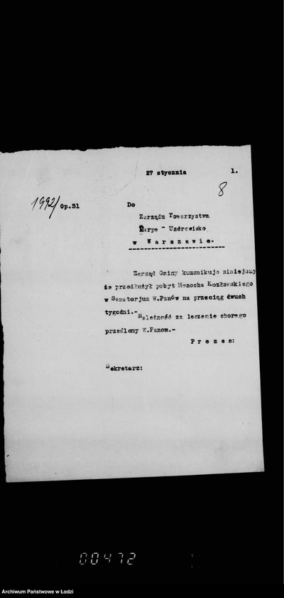 Obraz 12 z jednostki "[Leczenie uzdrowiskowe]"