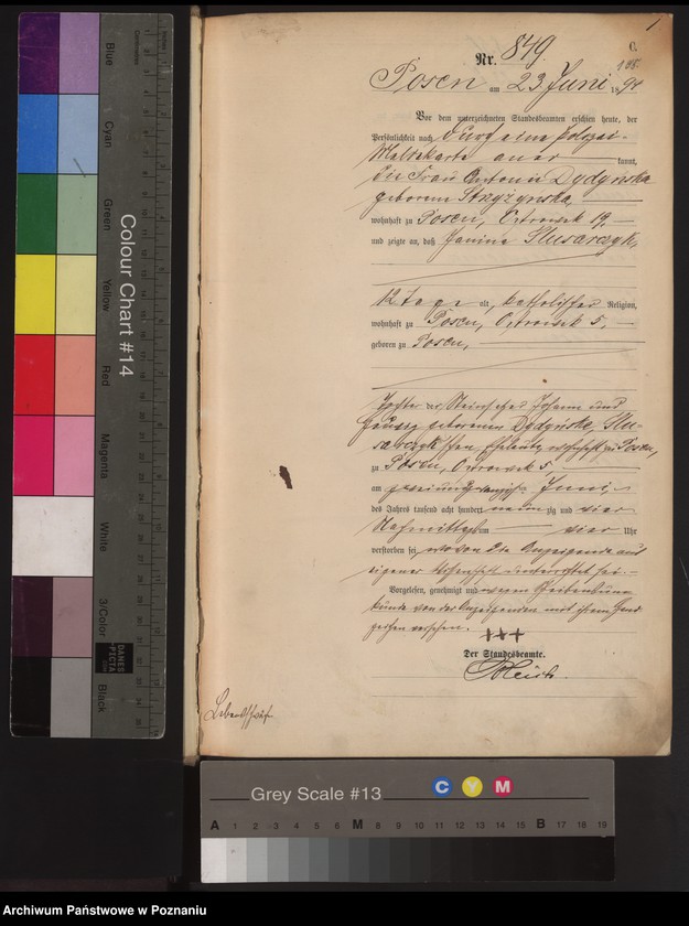 Obraz 4 z jednostki "Księga zgonów t. III"