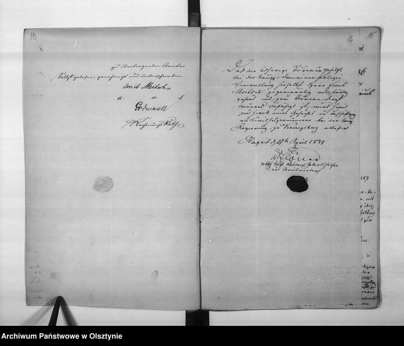 image.from.unit.number "Kreissekretär Meitsch [Emil] in Pr.[eussisch] Eylau"