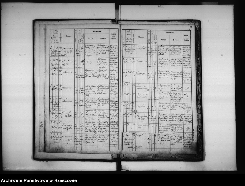 Obraz 9 z jednostki "Księga urodzeń - Łowisko"