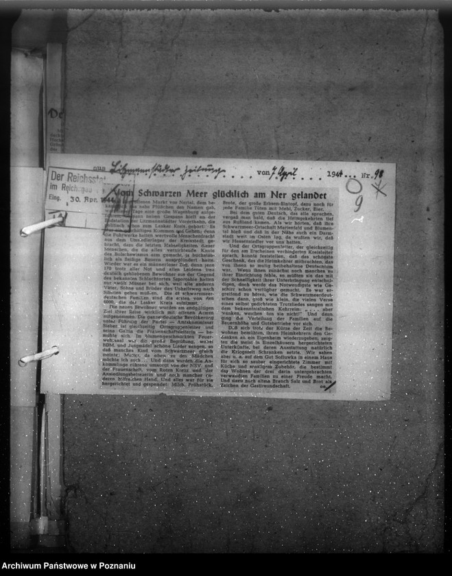 Obraz 14 z jednostki "Wycinki prasowe dotyczące Kraju Warty"