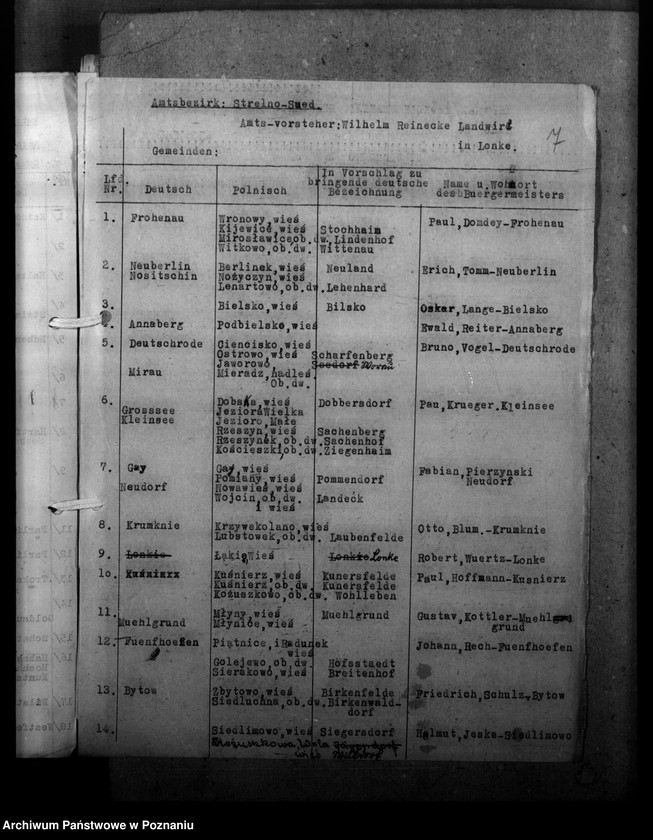 Obraz 11 z jednostki "Ortsnamenänderung Kreis Mogilno"