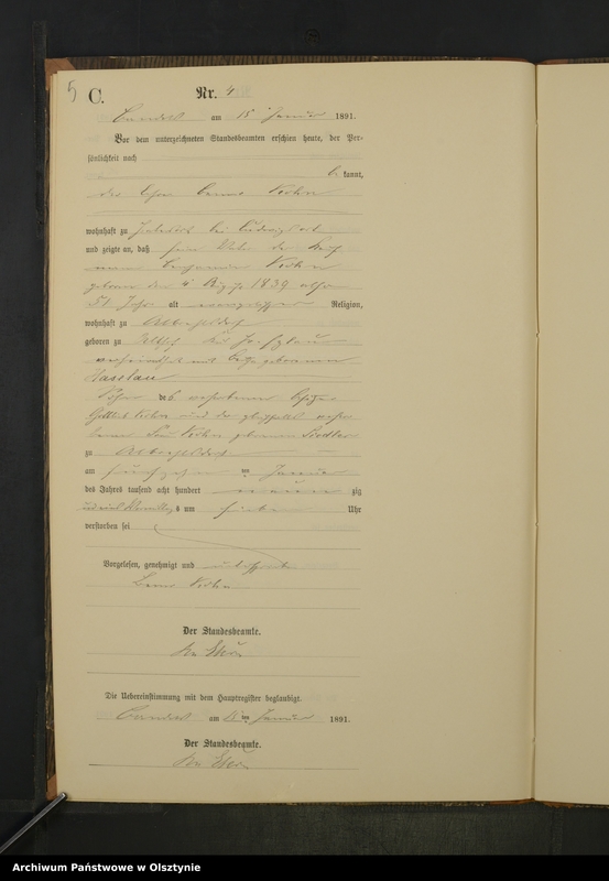 image.from.unit.number "Sterbe-Neben-Register Nr 1 - 54"