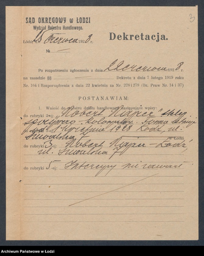 Obraz 5 z jednostki "Robert Kajzer - sklep kolonialno-spożywczy"