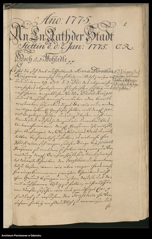 image.from.unit.number "[Liber missivarum]. Namen - Register […]. Register der in den Briefen […] enthaltenen Sachen"