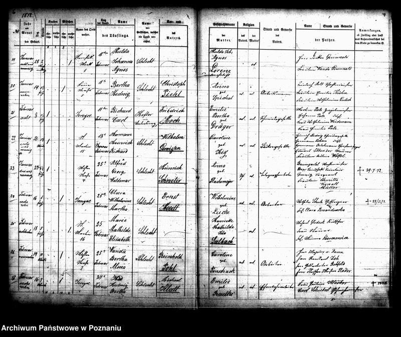Obraz 7 z jednostki "Duplikat des Kopulationsregisters"