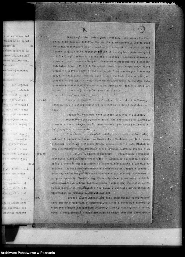 image.from.unit.number "Sprawy agrarnej reformy Główny Urząd Ziemski w Warszawie"