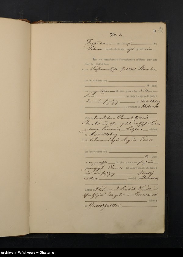 image.from.unit.number "Heiraths-Haupt-Register Nr 1 - 51"