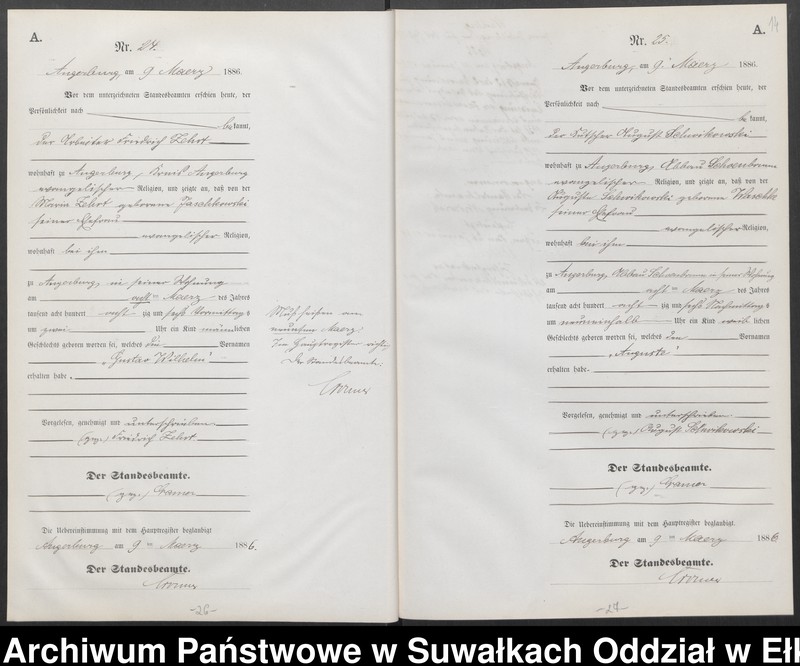 image.from.unit.number "Geburts-Neben-Register des Preussischen Standes-Amtes Angerburg Kreis Angerburg"