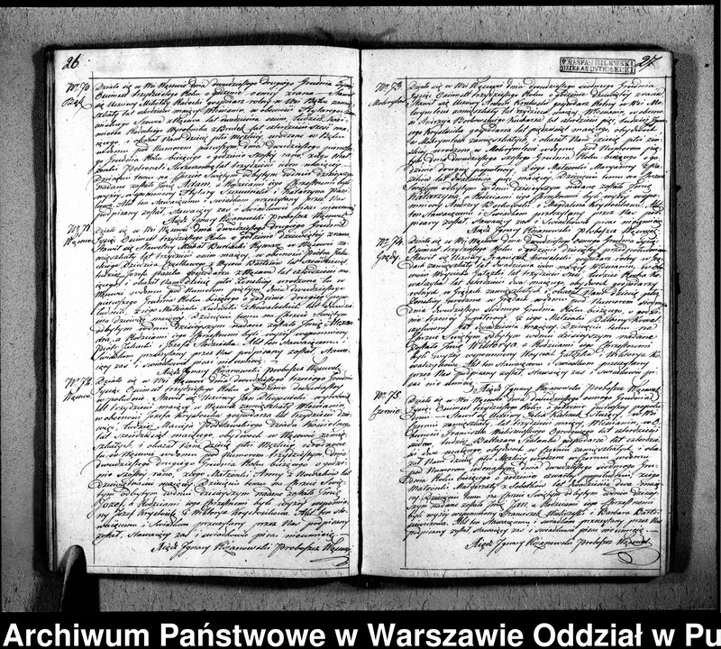 image.from.unit.number "Akta urodzeń, małżeństw i zgonów"