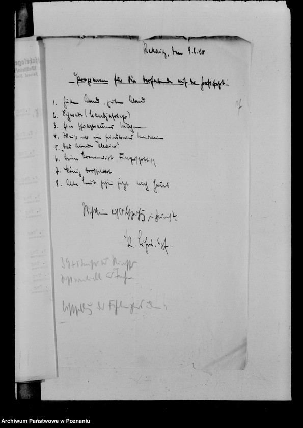 Obraz 11 z jednostki "Grossfahrt im Warthegau. Pläne und Berichte. Allgemeiner Schriftwechsel"