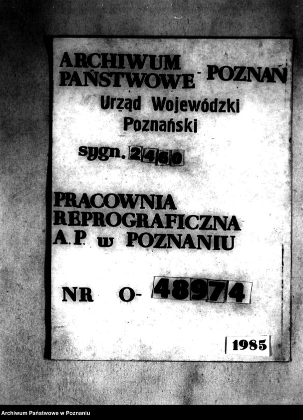 Obraz 1 z jednostki "/Scalenie gruntów wsi Policko powiatu konińskiego/"