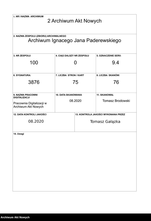 image.from.unit.number "Materiały propagandowo-informacyjne o działalności Polskiego Białego Krzyża: odezwy, przemówienia, artykuły i notatki prasowe"