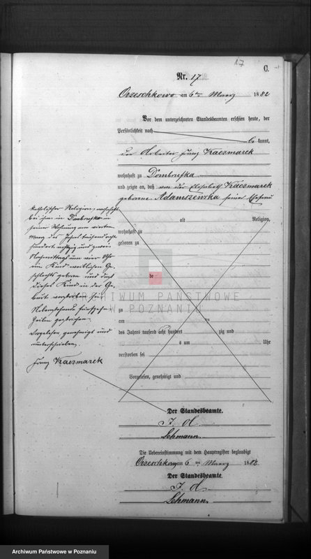 Obraz 19 z jednostki "Księga zgonów"