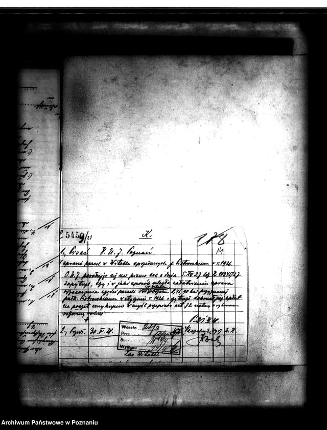 Obraz 19 z jednostki "Parcelacja lasu Witobel 113 powiatu poznańskiego Teofil Bartkowiak"