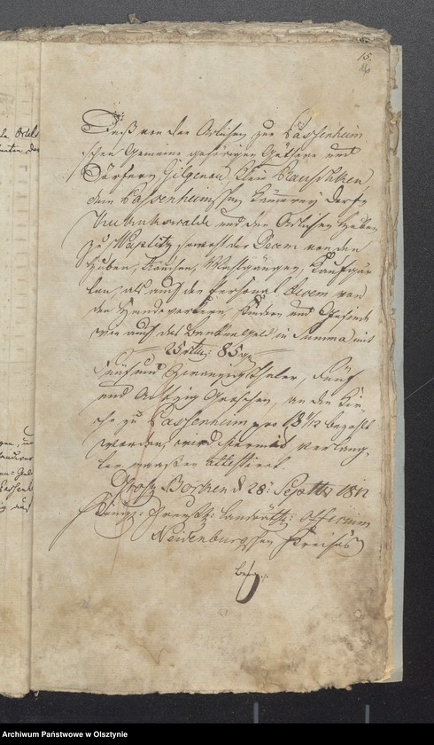 image.from.unit.number "Beläge zur Einnahme der Passenheimsche Stadt Kirchen Rechnung"