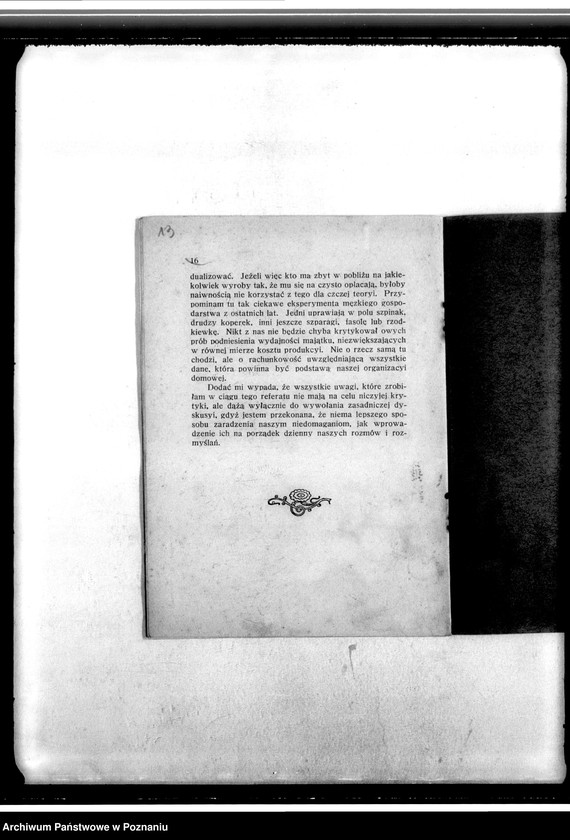 Obraz 17 z jednostki "Związek Pań Domu. I Instytut Gospodarstwa Domowego - Sekcja ogrodnicza. Stosunki z Izbą Rolniczą. Dział ekonomiczny. Sprawy programowe. Sprawy różne -m.in. korespondencja przewodniczącej Towarzystwa Ludwiki Żółtowskiej z Czacza"