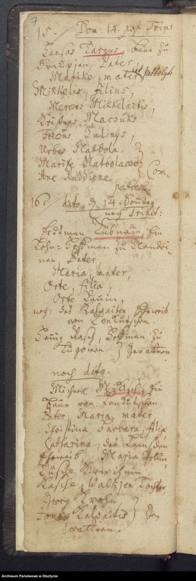 image.from.unit.number "Taufregister der Kirche zu Jodlauken"