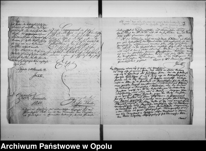 Obraz 9 z jednostki "Acta des Magistrats zu Oppeln betreffend: die Ertheilung von Concessionen an jüdische Privatlehrer de Anno 1842"