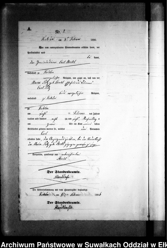 image.from.unit.number "Geburts-Neben-Register des Preussischen Standes-Amtes Kehlen Kreis Angerburg"
