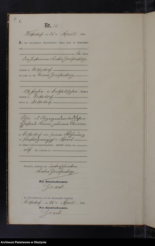 image.from.unit.number "Sterbe-Neben-Register Nr.1-37"