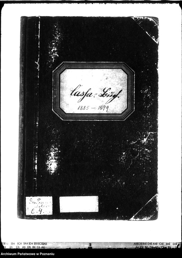 Obraz 4 z jednostki "Journal über Einnahme und Ausgaben der Böttchermeisterinnung in Posen ..."