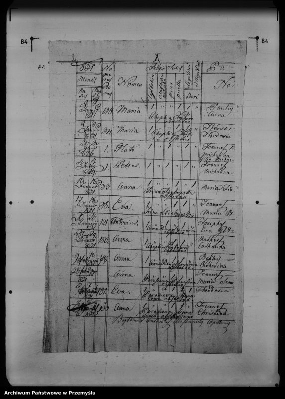 Obraz 6 z jednostki "[Kopie ksiąg metrykalnych parafii Wólka Mazowiecka (dekanat Rawa Ruska)]"