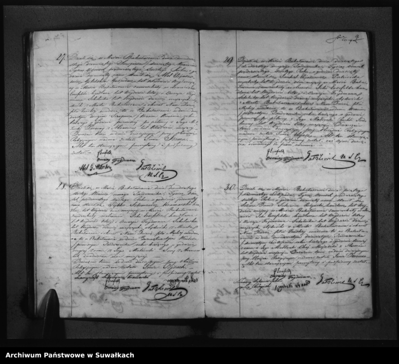 image.from.unit.number "Duplikat Akt Urodzonych, Zaślubionych i Umarłych Urzędnika Stanu Cywilnego Wyznania Mojżeszowego Okręgu Bakałarzewskiego za rok 1856"