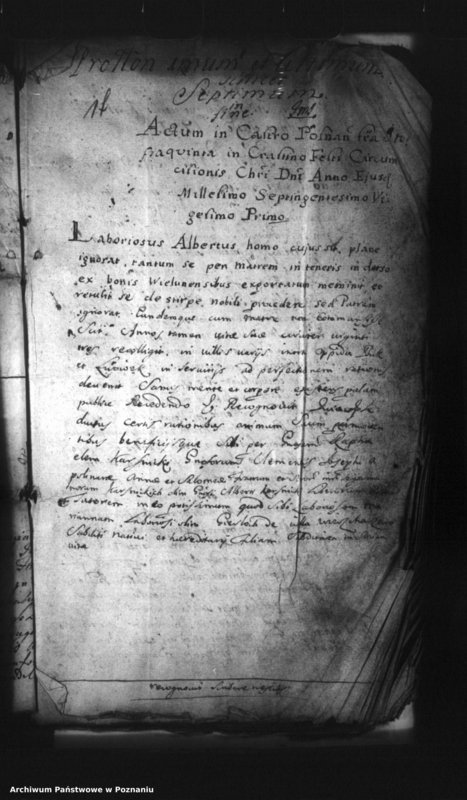 Obraz 12 z jednostki "Inscriptiones, resignationes [protocollon]"