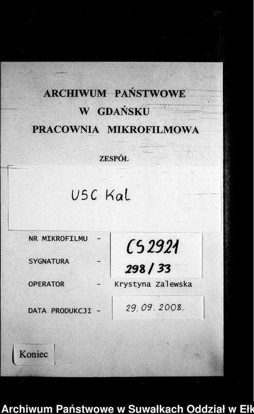 image.from.unit.number "Heiraths-Neben-Register des Preussischen Standes-Amtes Kehlen Kreis Angerburg"