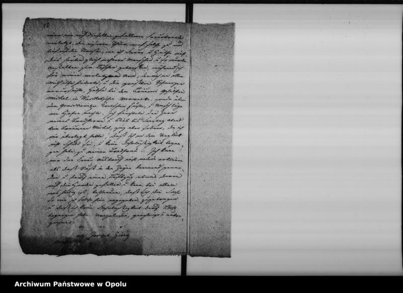 Obraz 10 z jednostki "Acta Specialia das am 1ten Juny 1822 in dem hiesigen städtischen Malzhause ausgebrochene Feuer, betreffend Vol No 8"