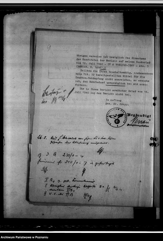 Obraz 13 z jednostki "Schulung des Personals der Gesundheitsämter"