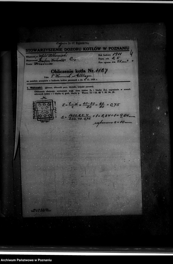 Obraz 8 z jednostki "Gorzelnia rolnicza w Grabowie Królewskim W. Wilkoszewskiego  nr woj. 6631"